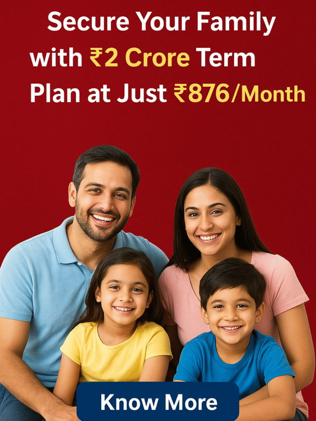 ₹2 Crore Life Cover @ Just ₹876/Month @ AXIS MAX
