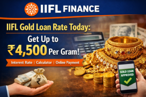 IFL Finance offers quick gold loans with competitive interest rates and high loan value per gram. Learn about IIFL gold loan rate today, interest rate, calculator, repayment options, and online payment process in this detailed guide.