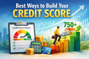 Learn the best ways to build and improve your credit score with simple and practical tips. This guide explains how timely payments, responsible credit card usage, low credit utilization, and smart financial habits can help you achieve a strong credit score and get easier loan approvals.